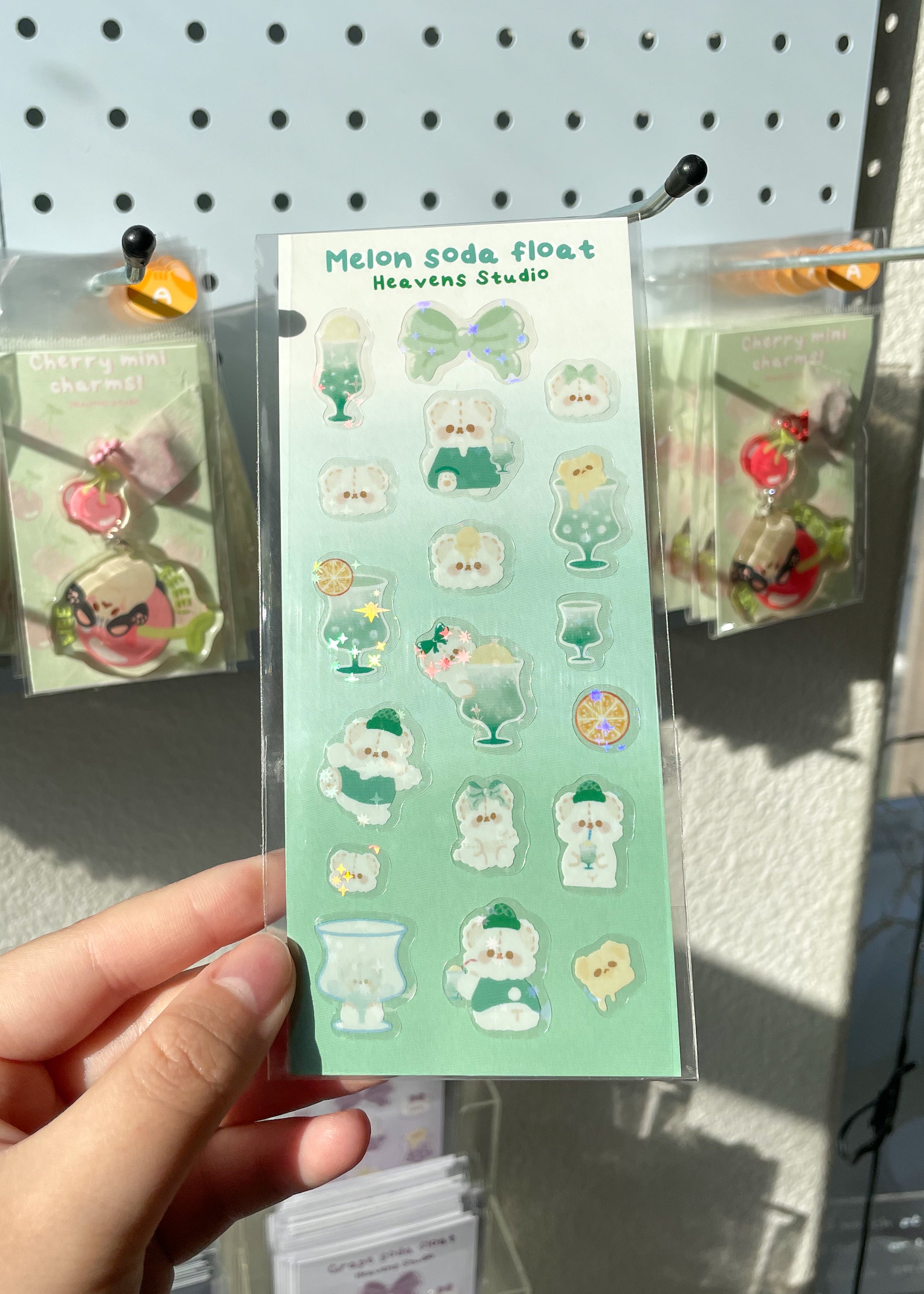 Soda Float Sticker Sheets with Foby β Heavens Studio