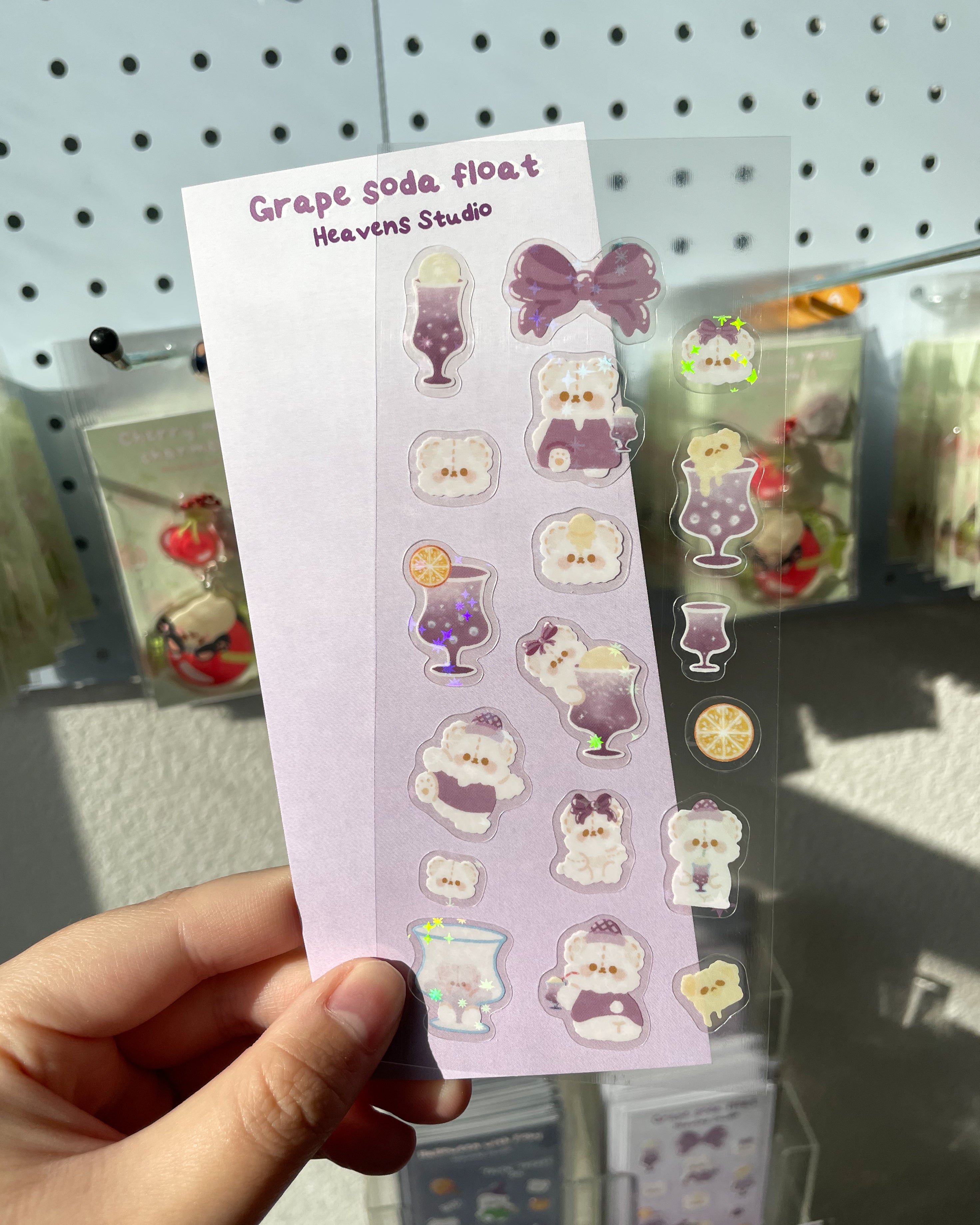 Soda Float Sticker Sheets with Foby – Heavens Studio