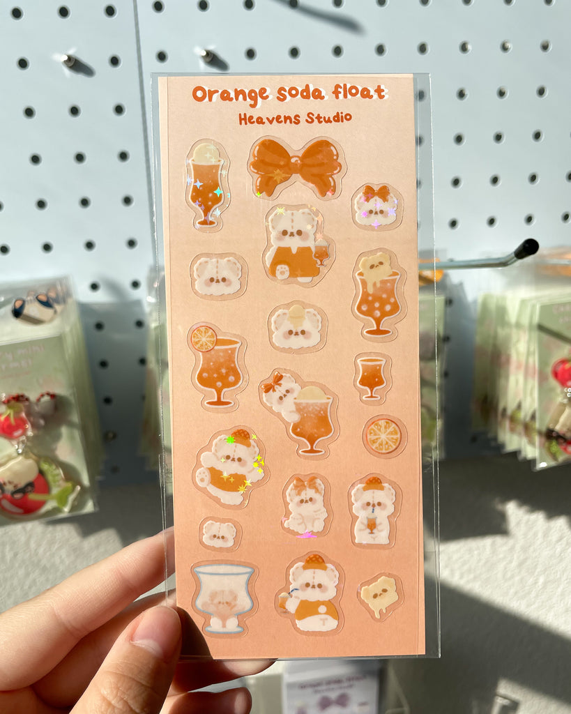 Fall with Foby Sticker Sheet – Heavens Studio