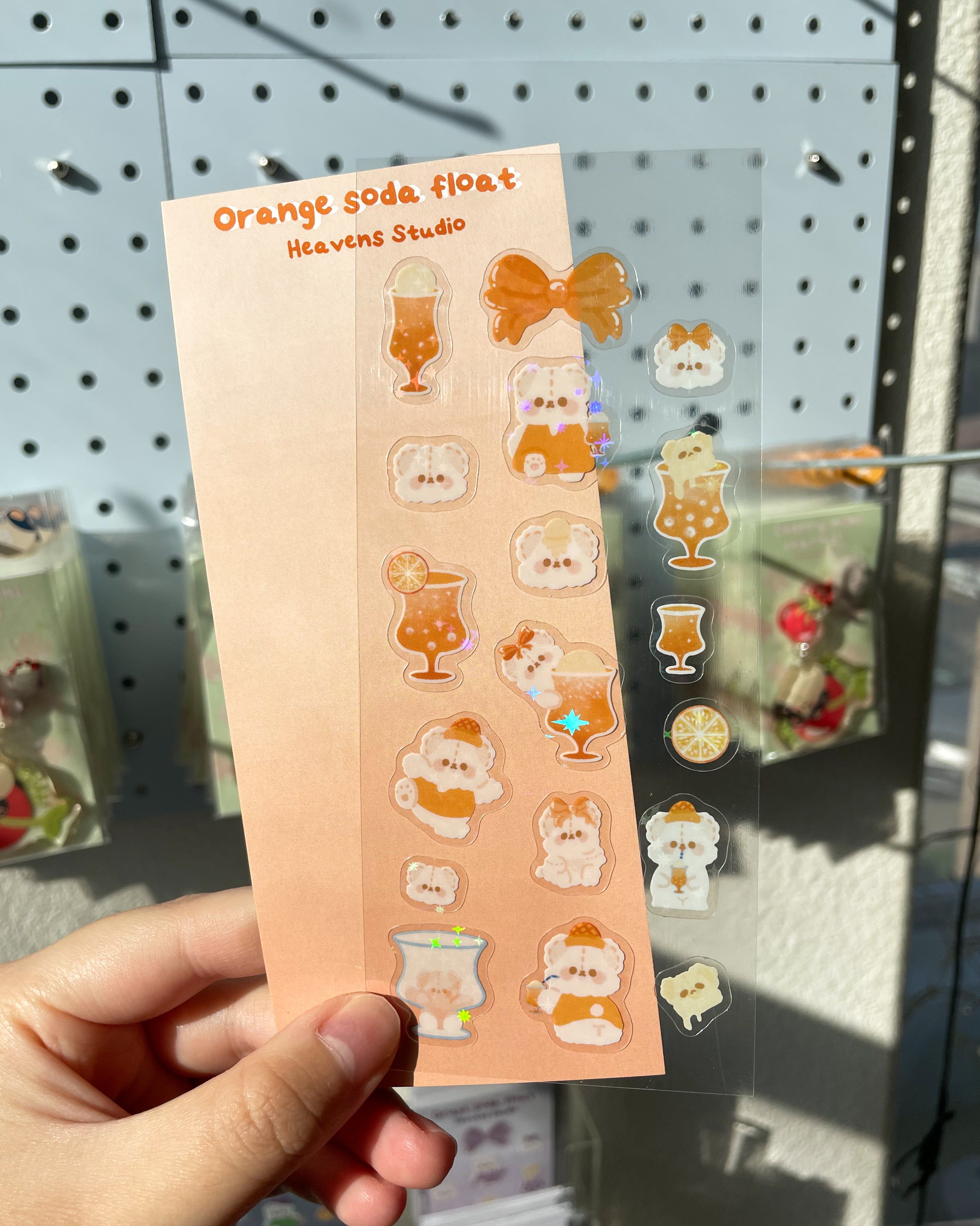 Soda Float Sticker Sheets with Foby β Heavens Studio